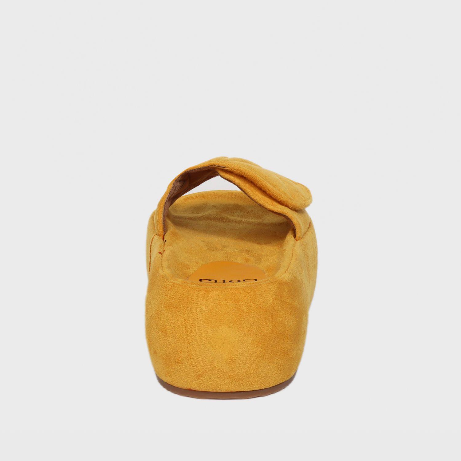 Sandalia Plataforma Amarilla Mujer 25520 Gotta-4