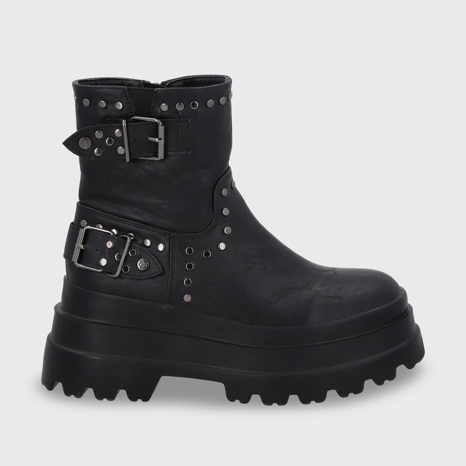 Botín Negro Mujer 17179 Gotta-0