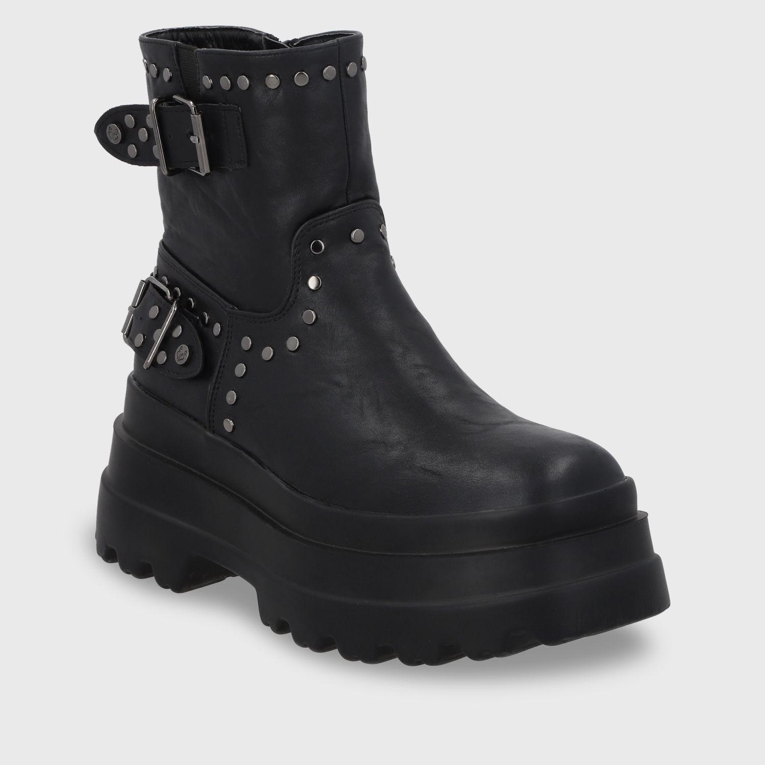 Botín Negro Mujer 17179 Gotta-1