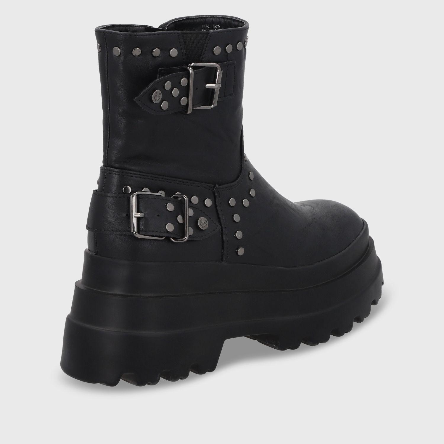 Botín Negro Mujer 17179 Gotta-4