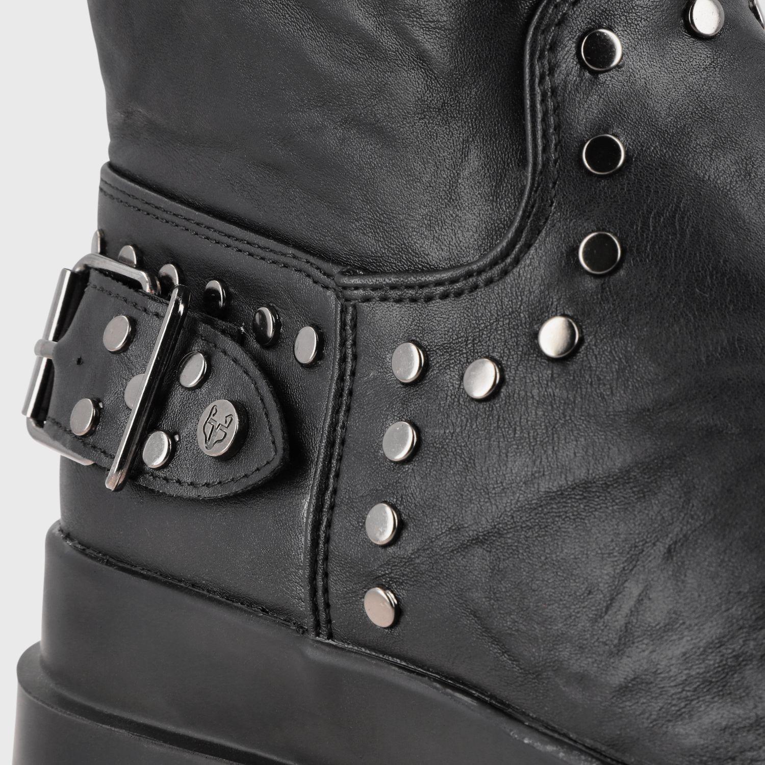 Botín Negro Mujer 17179 Gotta-5