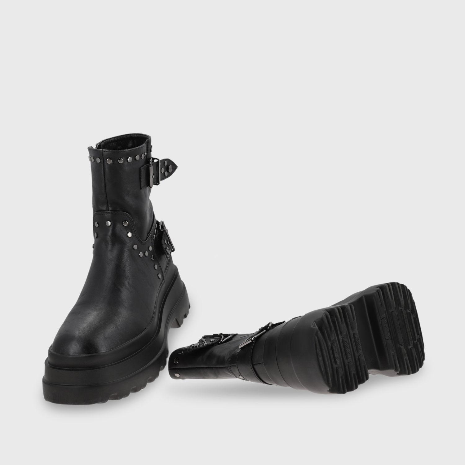 Botín Negro Mujer 17179 Gotta-6