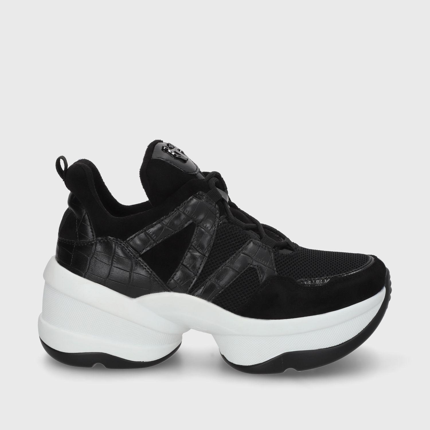 Zapatilla Negra Mujer C7293 Gotta-0