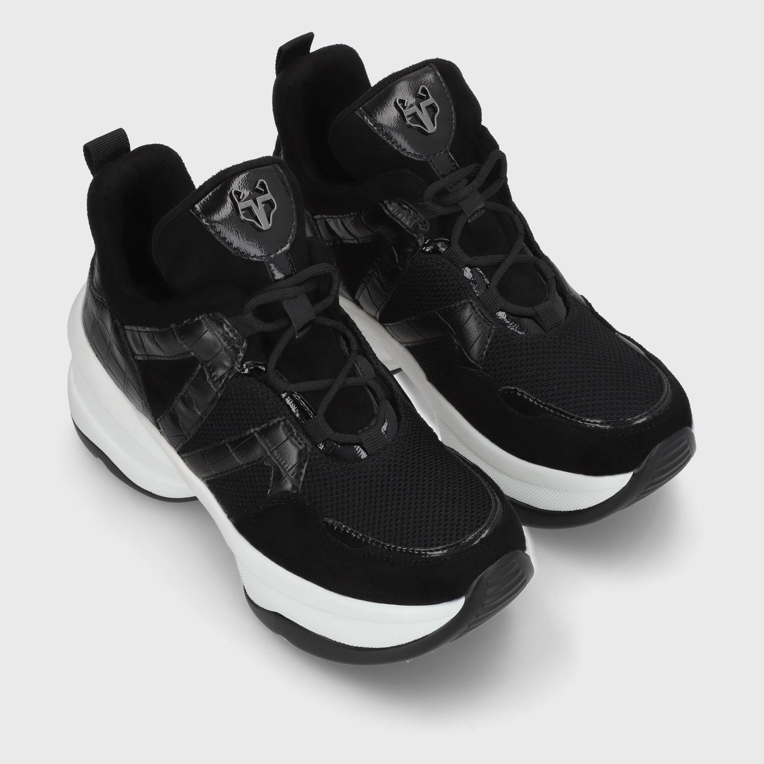 Zapatilla Negra Mujer C7293 Gotta-2