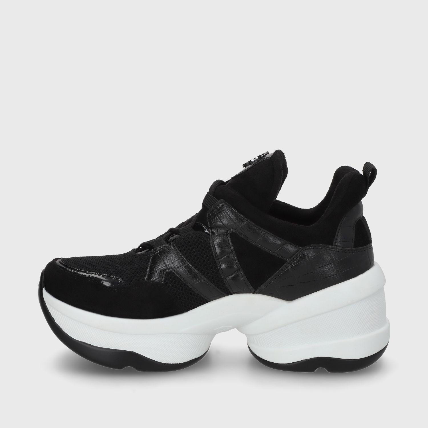 Zapatilla Negra Mujer C7293 Gotta-3
