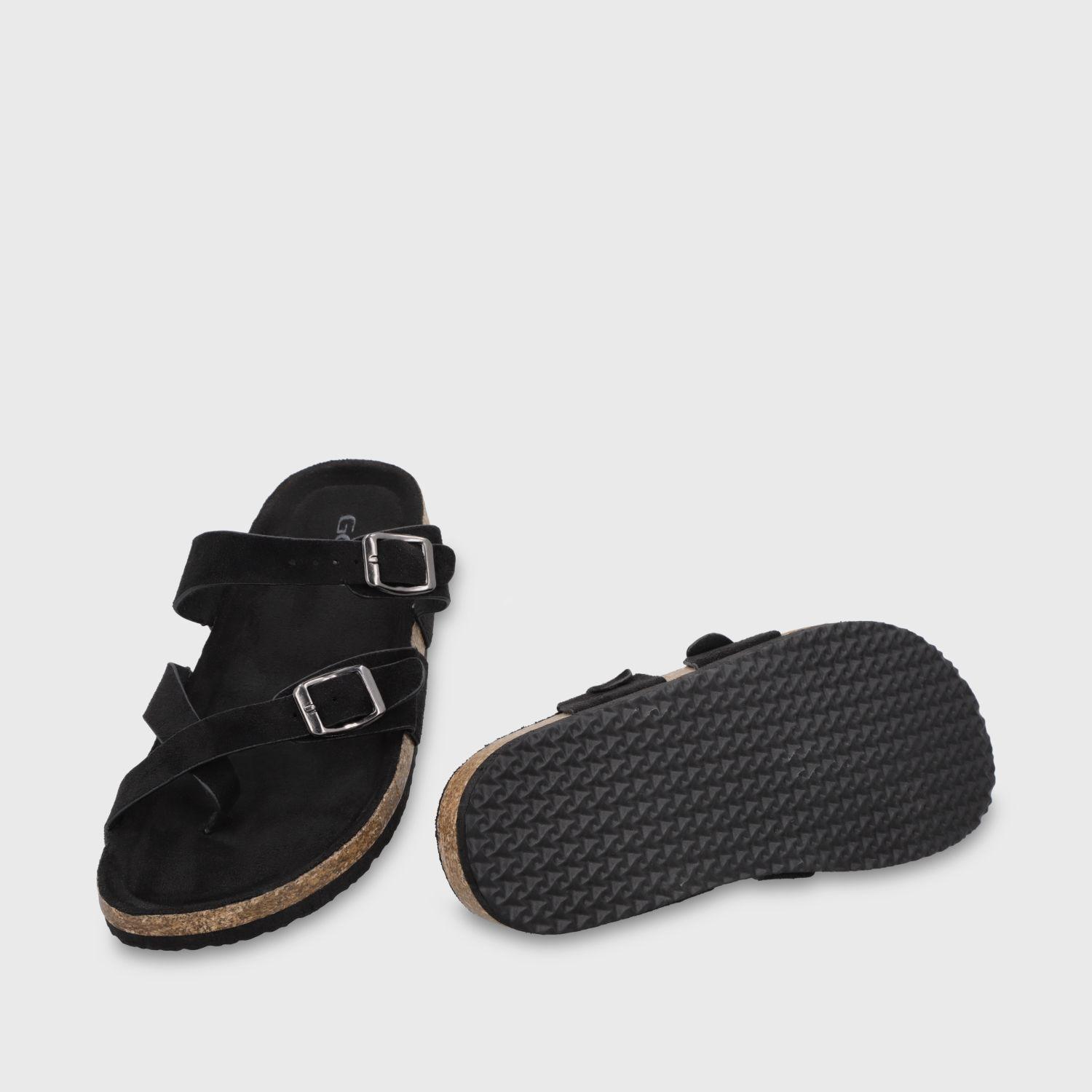 Sandalia Negra Mujer 62080 Gotta-6