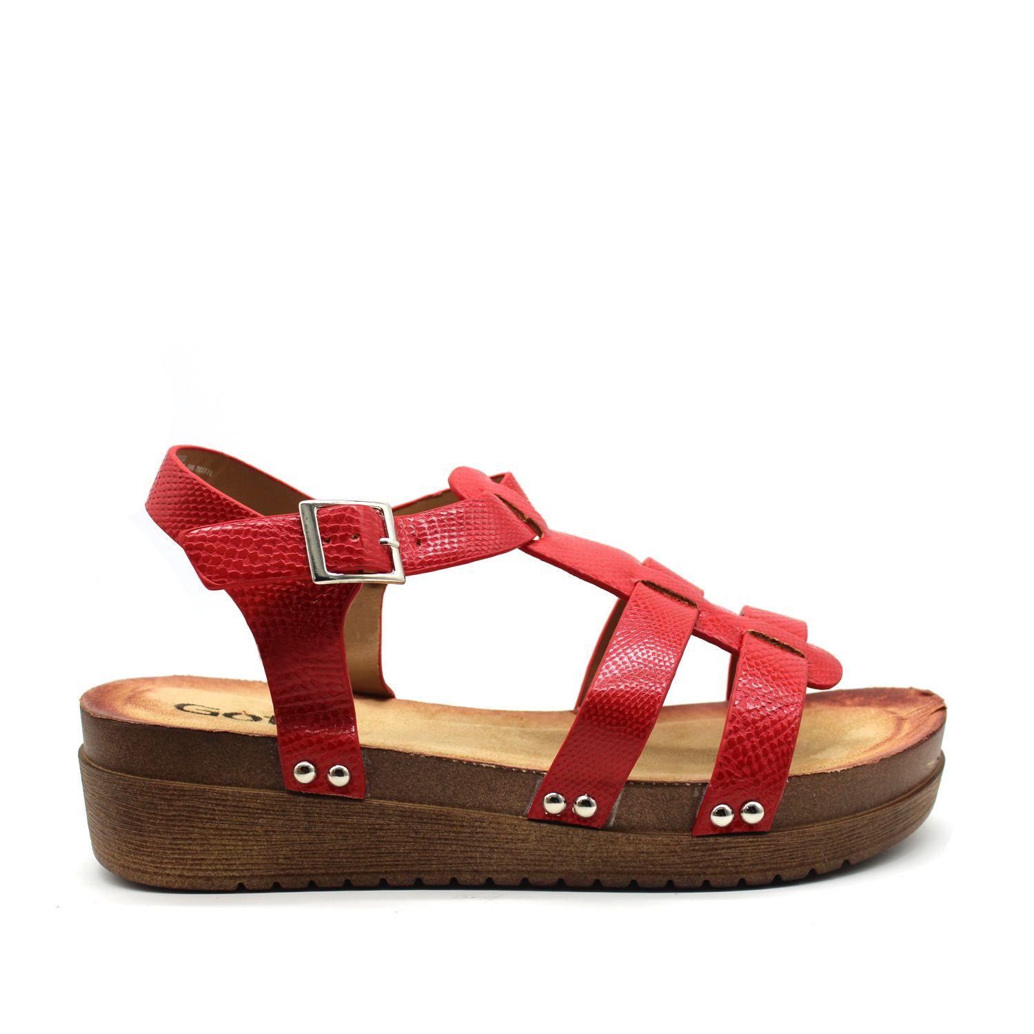 SANDALIA ROJA 97106-0