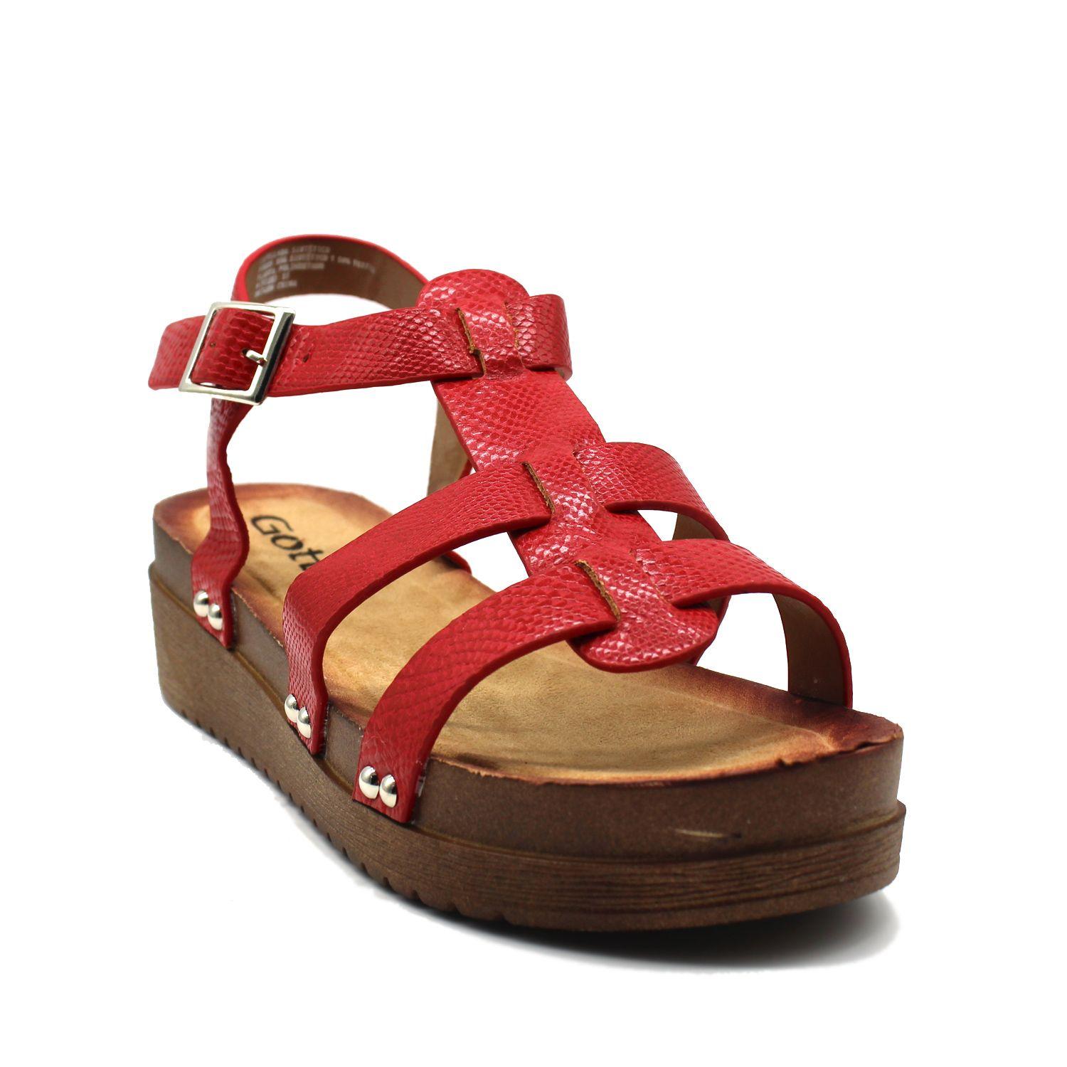 SANDALIA ROJA 97106-3