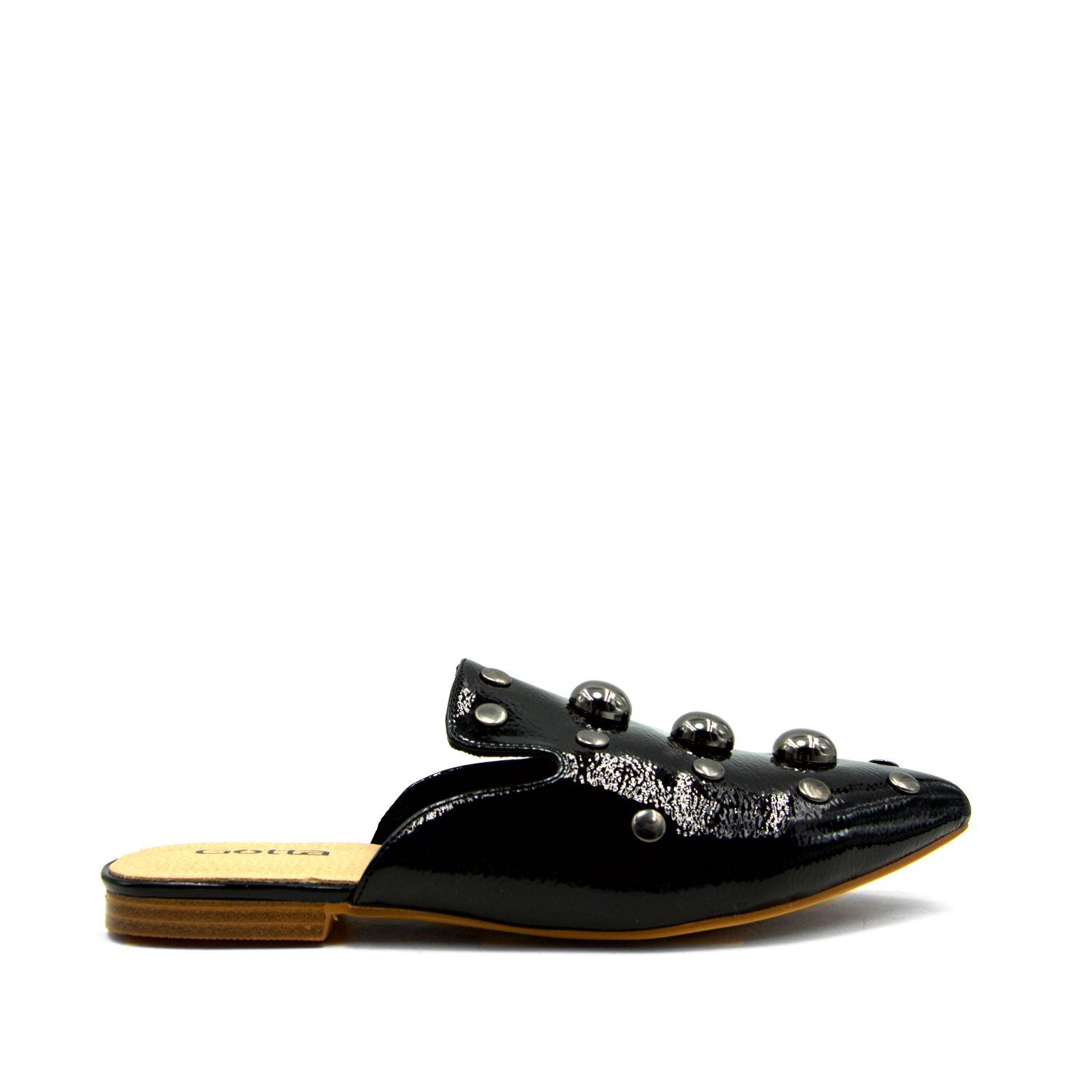 BABUCHA PLANA NEGRA 97116-0