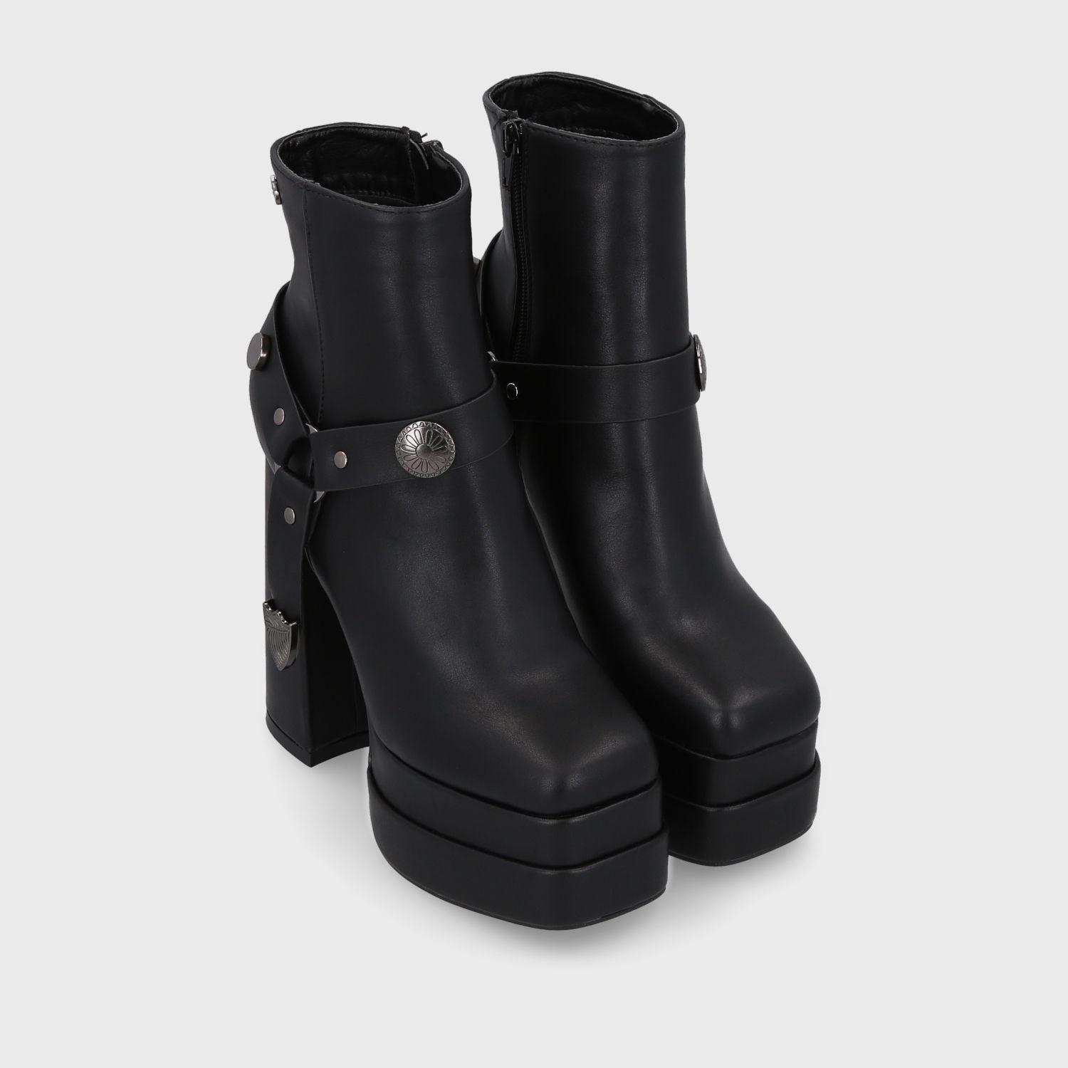 Botín Negro Mujer 35910 Gotta-3
