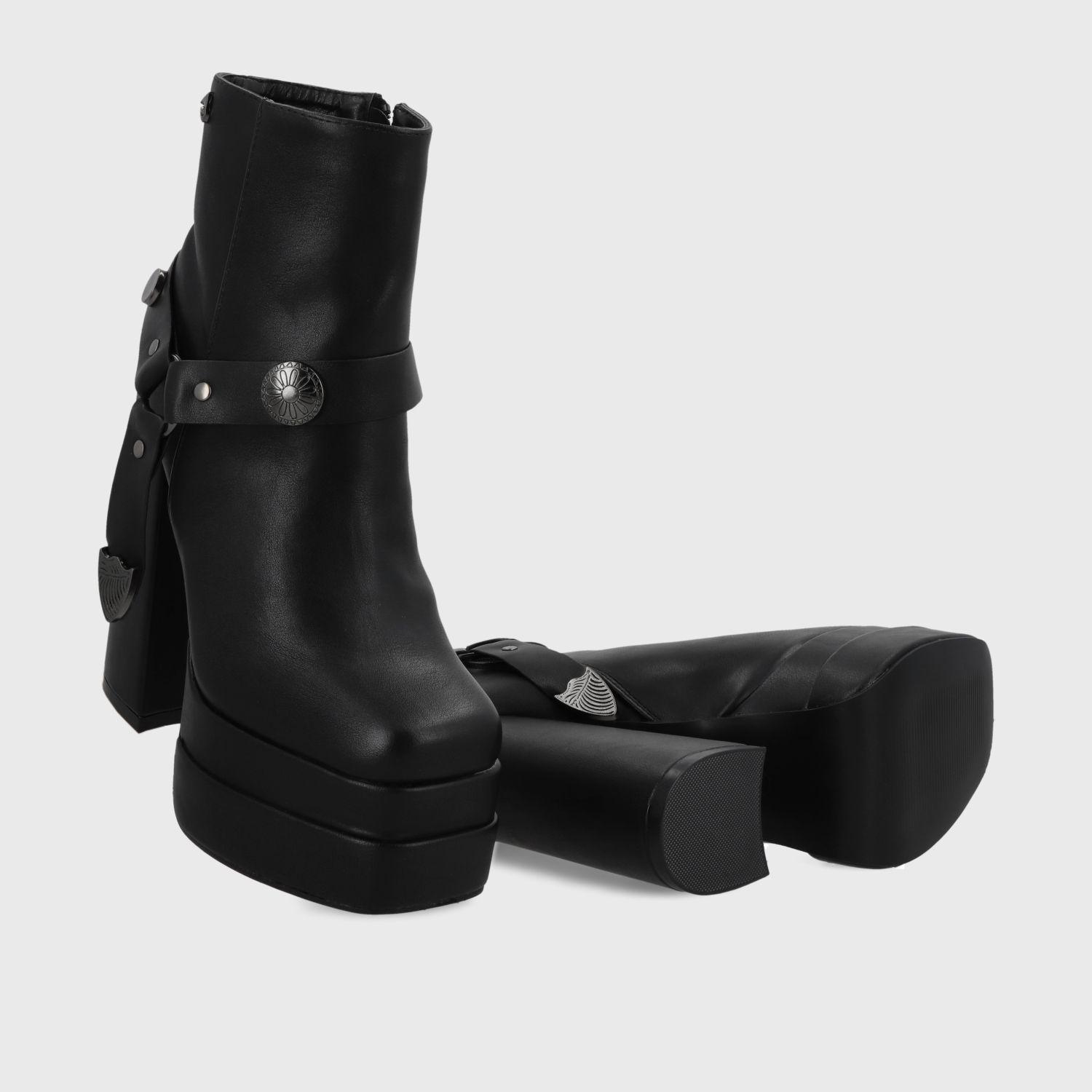 Botín Negro Mujer 35910 Gotta-7