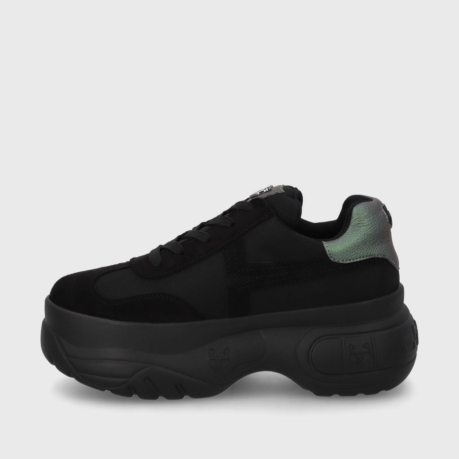 Zapatilla Negra Mujer 97243 Gotta-3