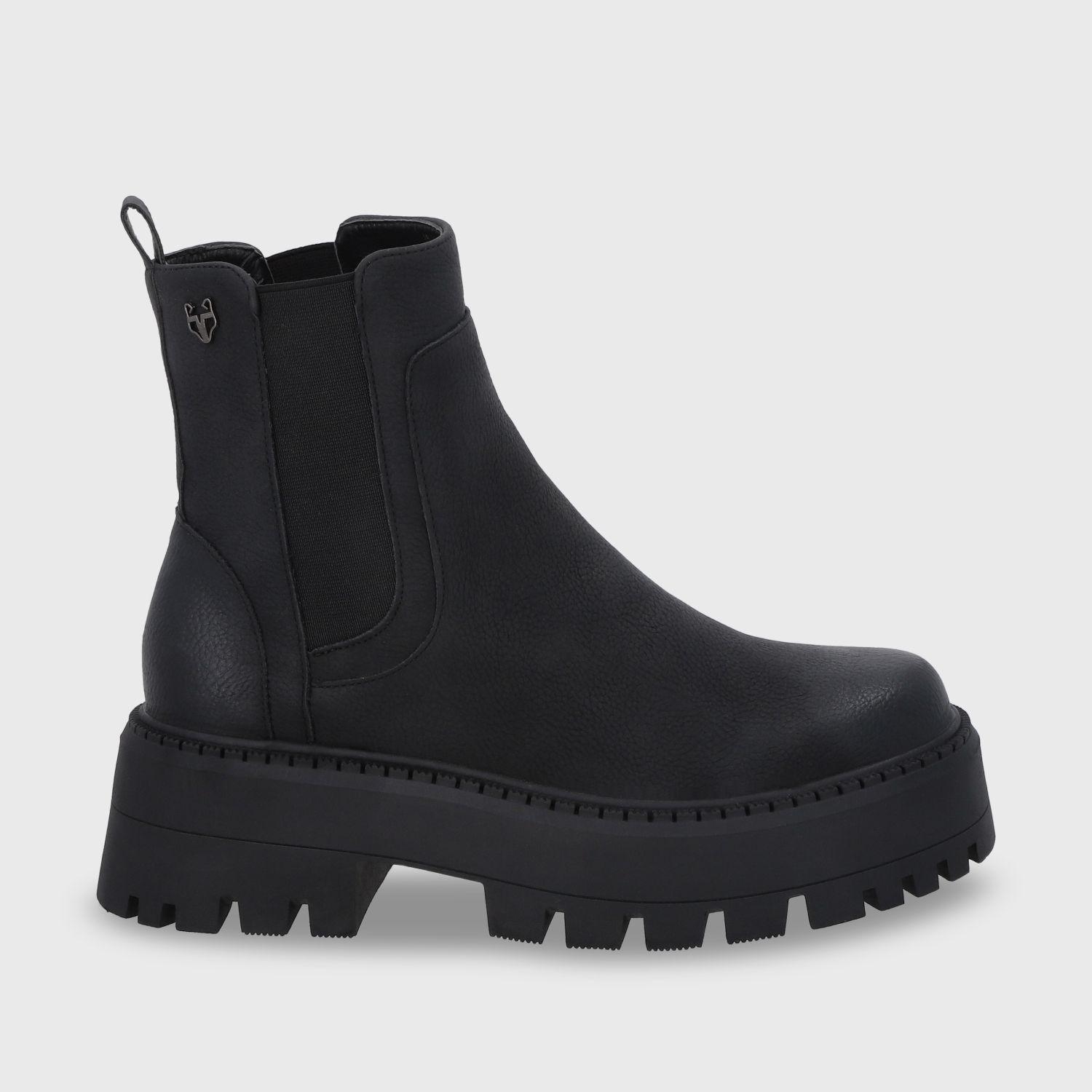 Botín Negro Mujer 45803 Gotta-0