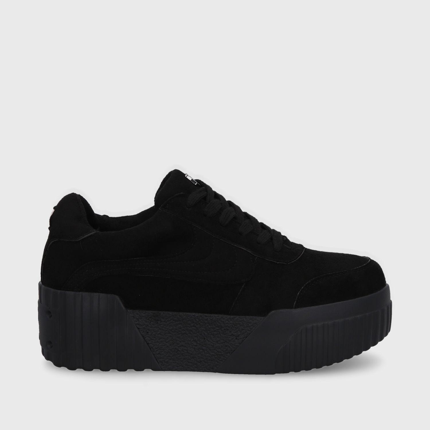 Zapatilla Negra Mujer 13142 Gotta-0
