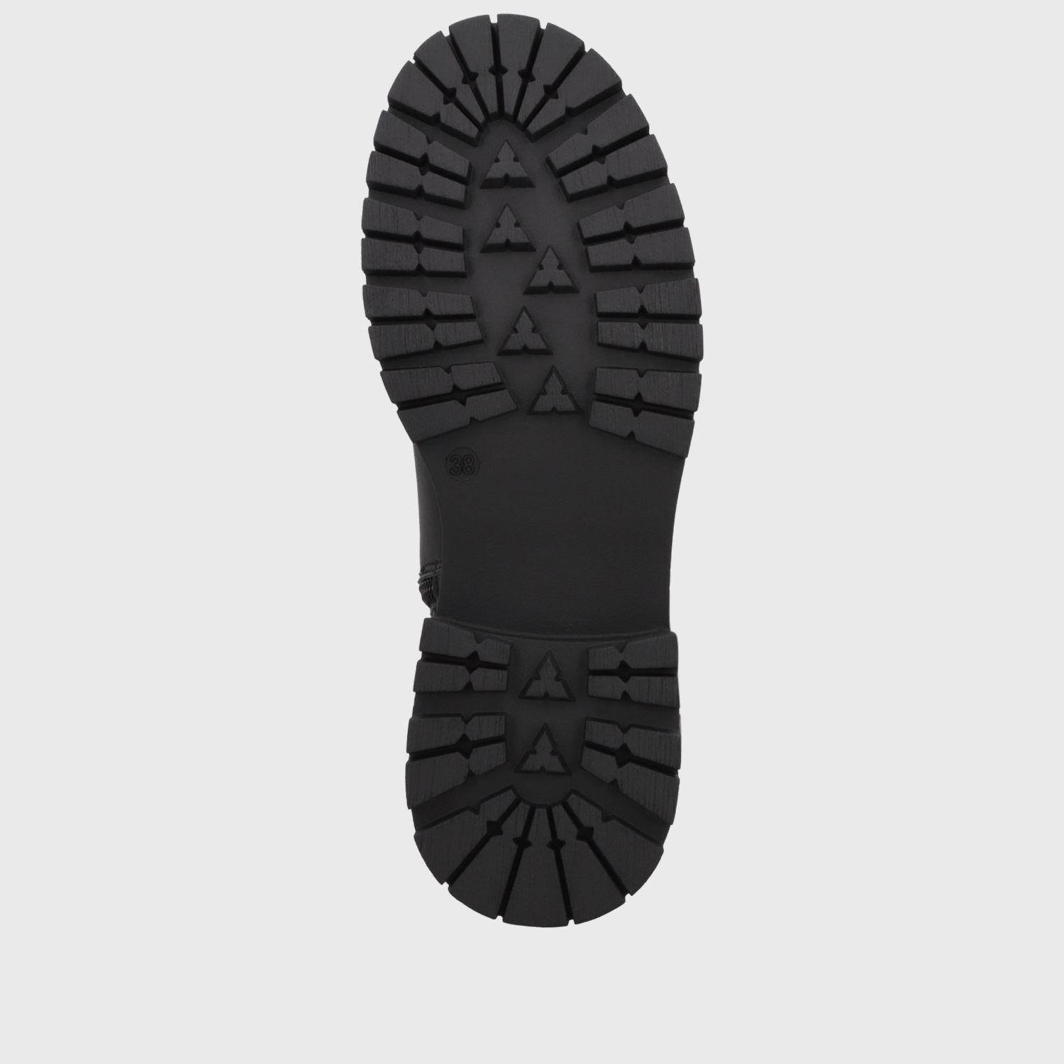 Bota Plataforma Negra Mujer 6584201 Gotta-6