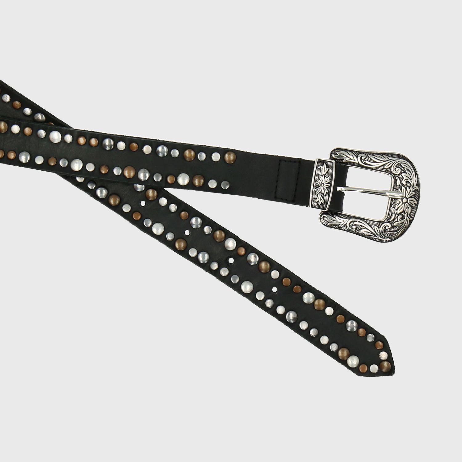 Cinturon Negro Mujer Belt3 Gotta-2