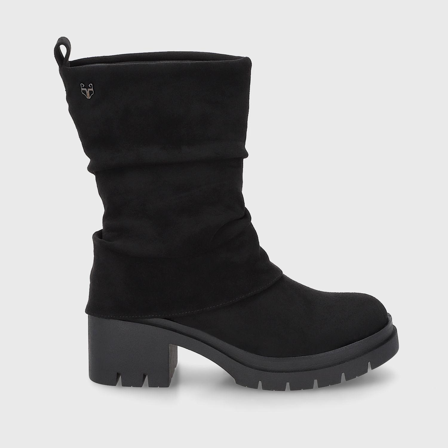Botin Taco Negro Mujer 46205 Gotta-0