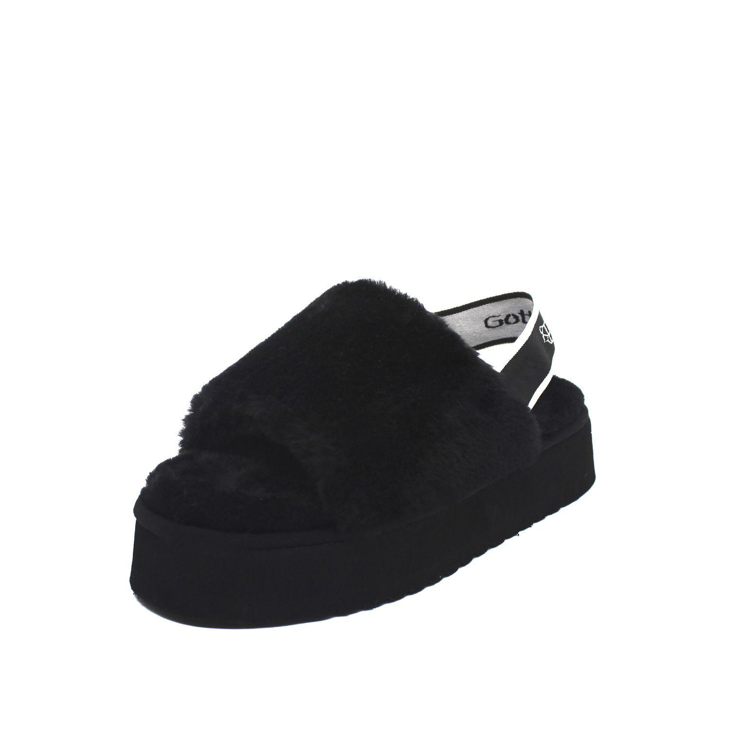 Slipper Negro Mujer 15301 Gotta-3