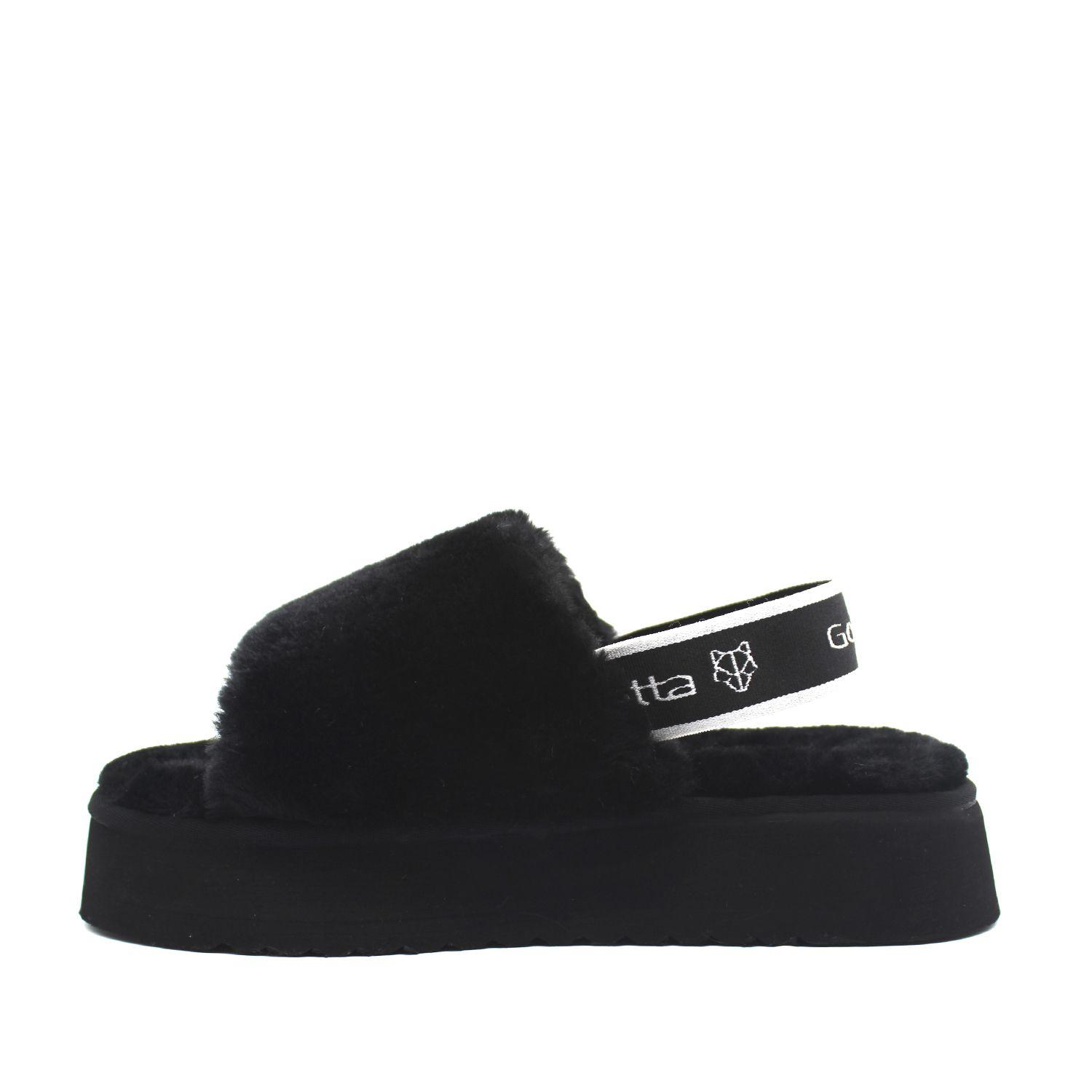 Slipper Negro Mujer 15301 Gotta-4