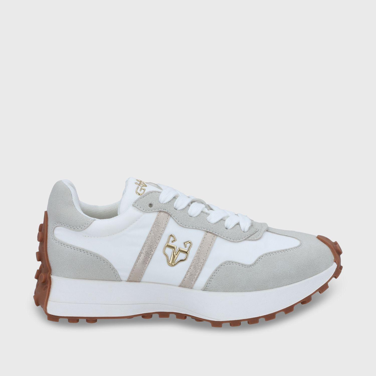 Zapatilla Plana Blanca Mujer 53760 Gotta-0