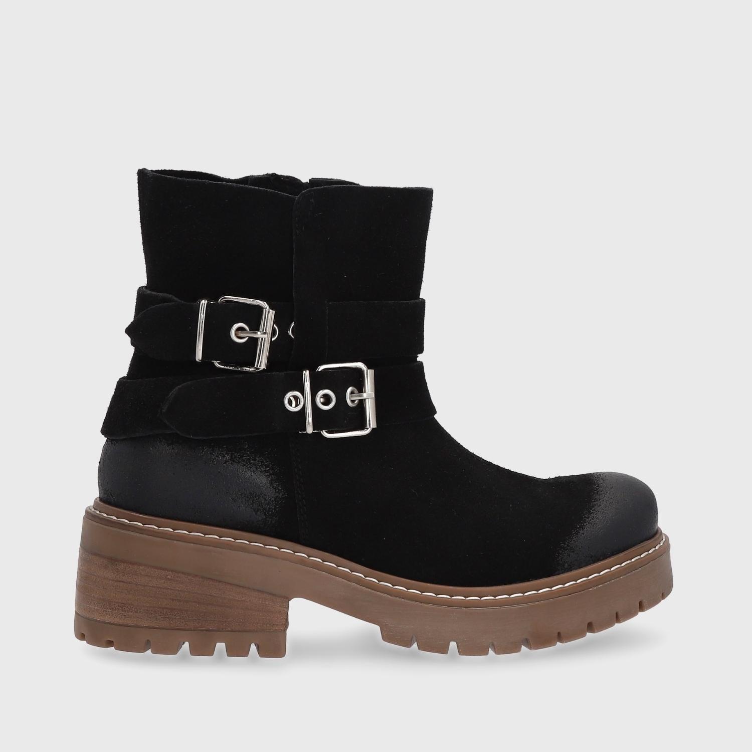 Botín Negro Mujer 28501 Gotta-0