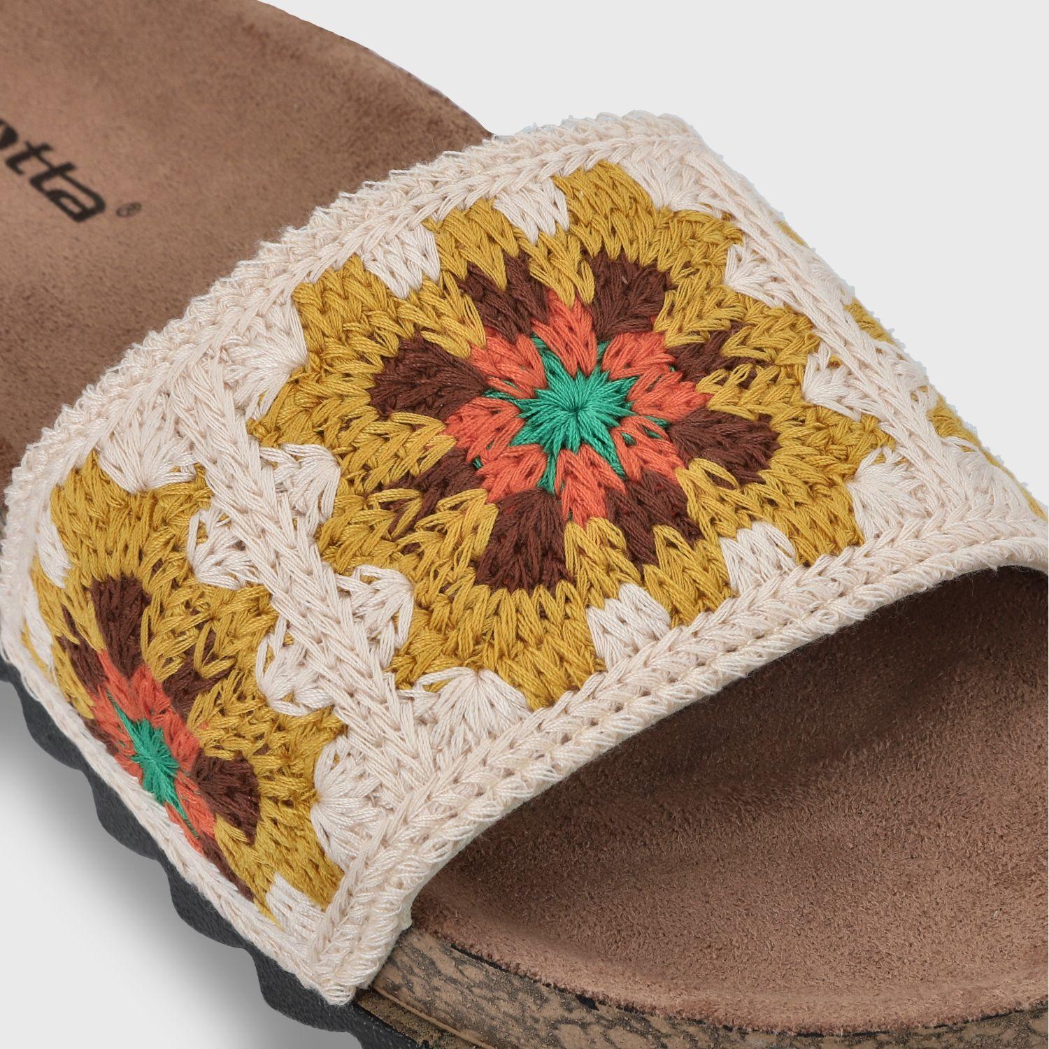 Sandalia Plana Multicolor Mujer 52030 Gotta-5