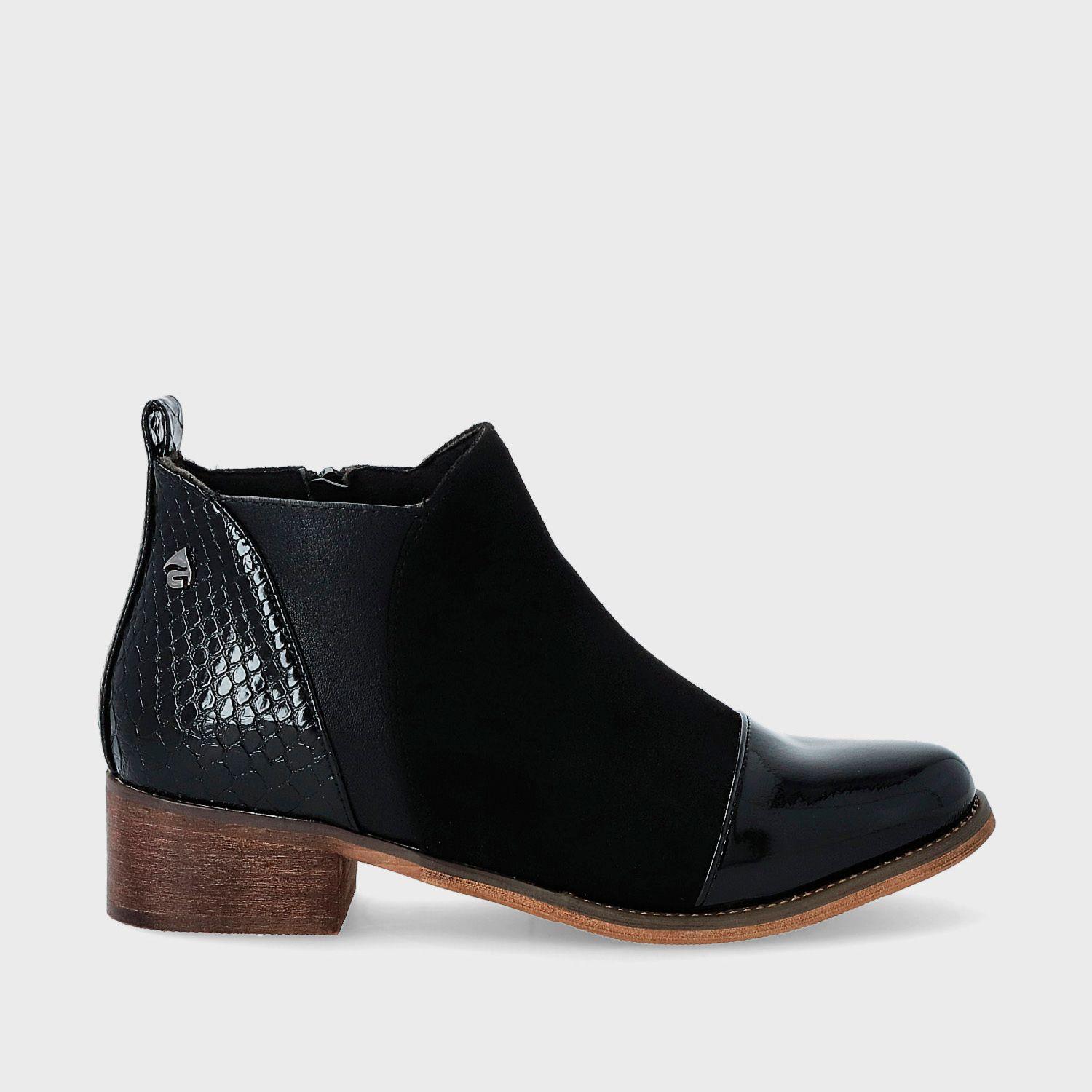 Botín Negro Mujer 13553 Gotta-0