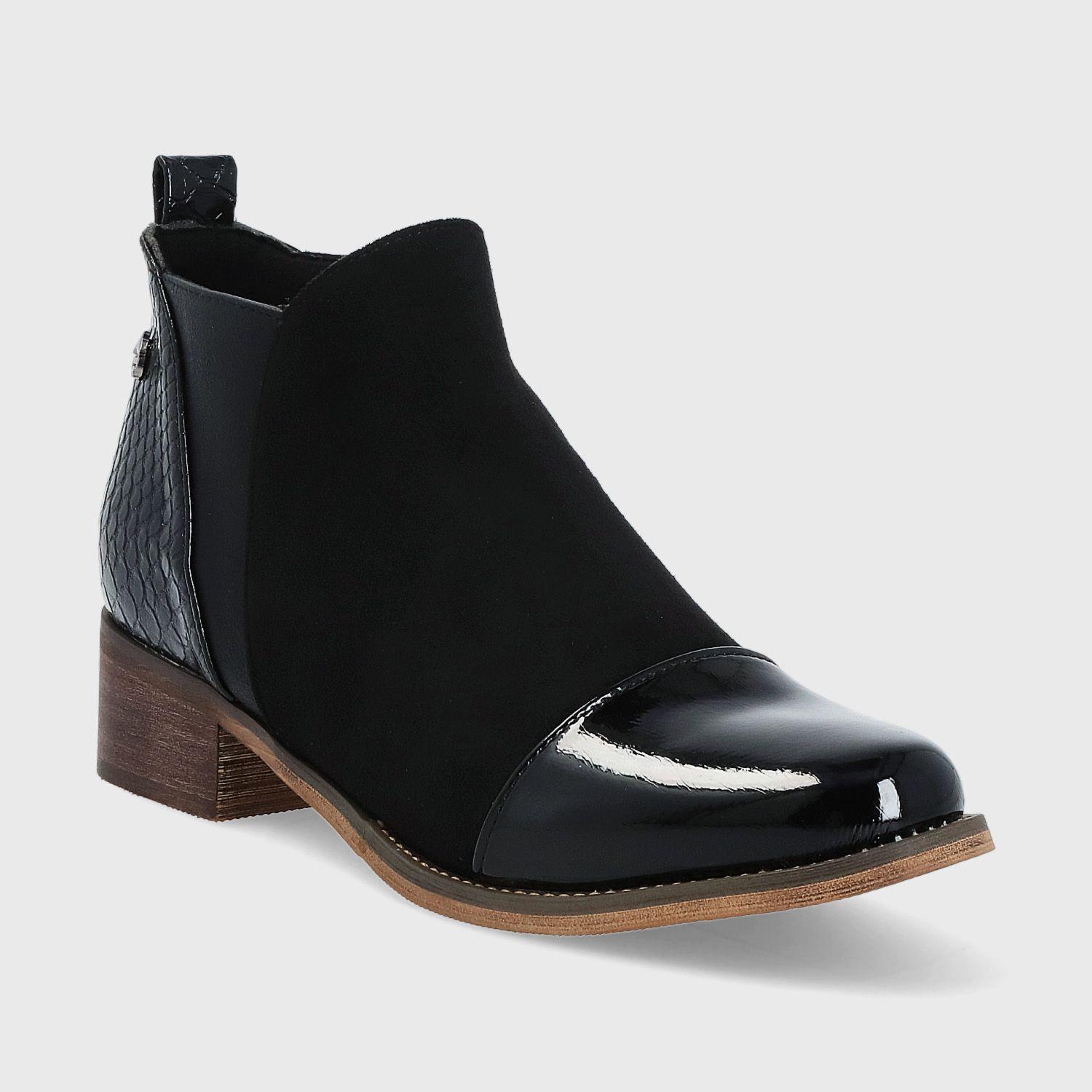 Botín Negro Mujer 13553 Gotta-1