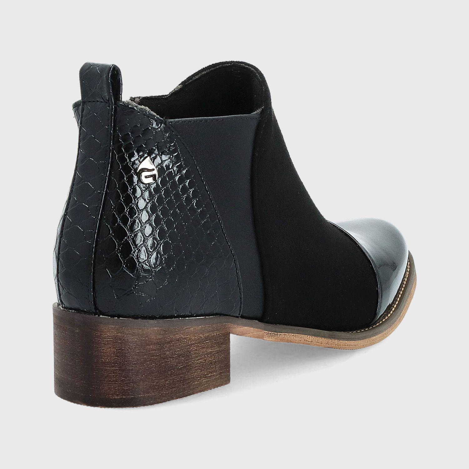 Botín Negro Mujer 13553 Gotta-4