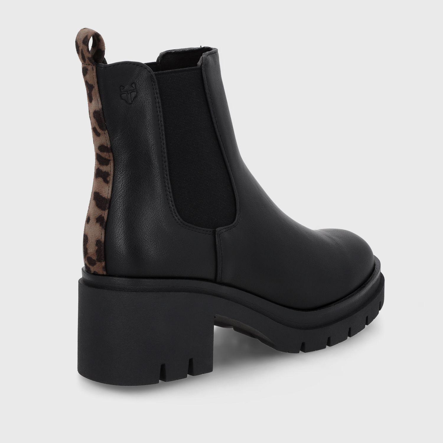 Botín Negro Mujer 46201 Gotta-4