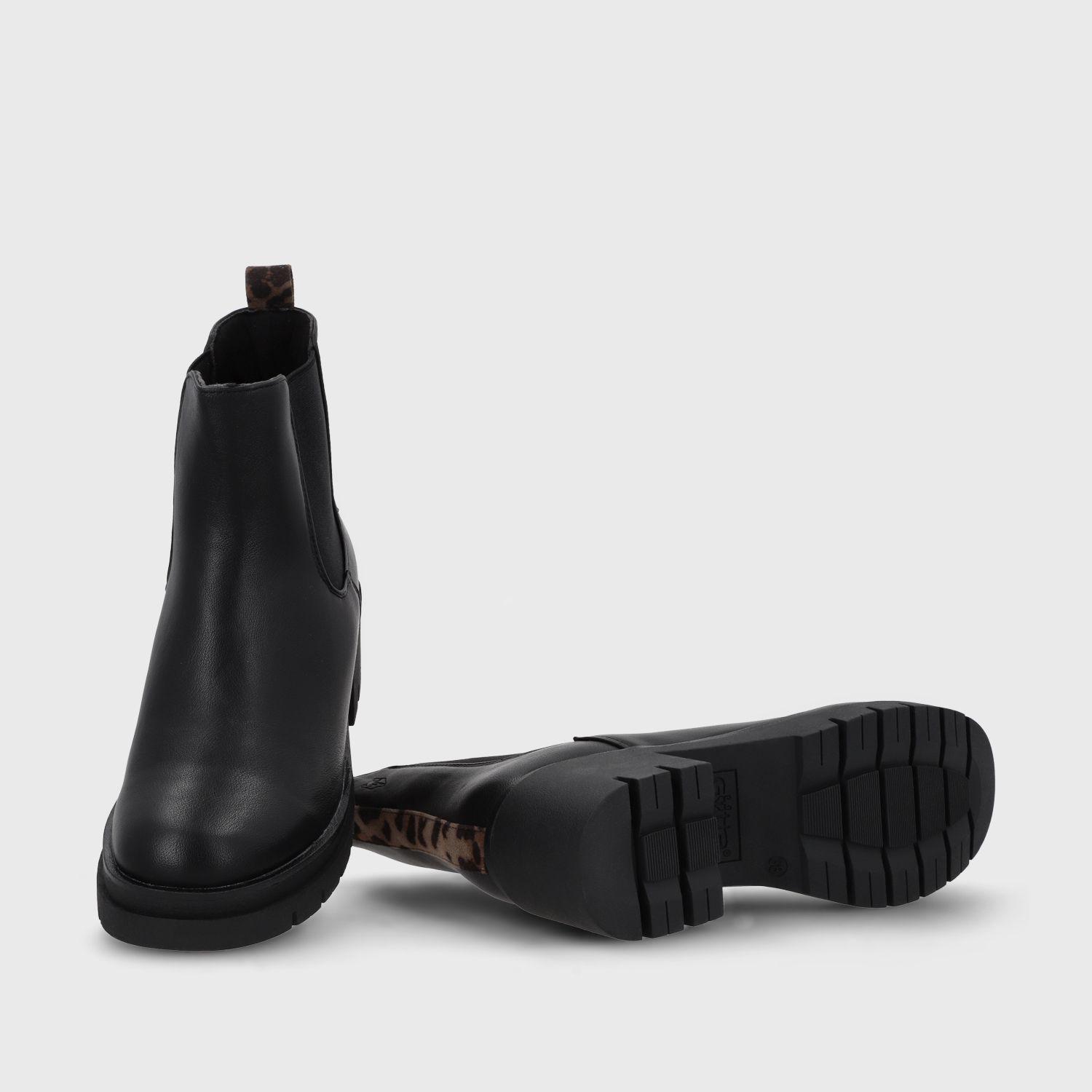 Botín Negro Mujer 46201 Gotta-5