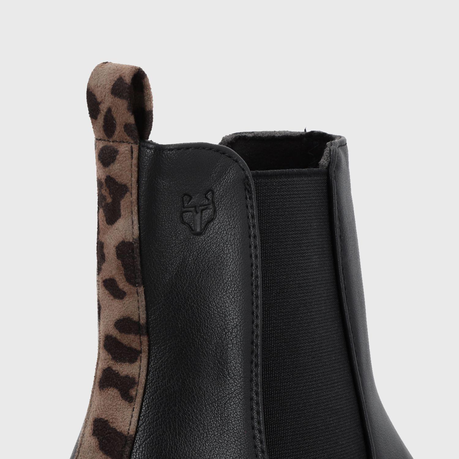 Botín Negro Mujer 46201 Gotta-6