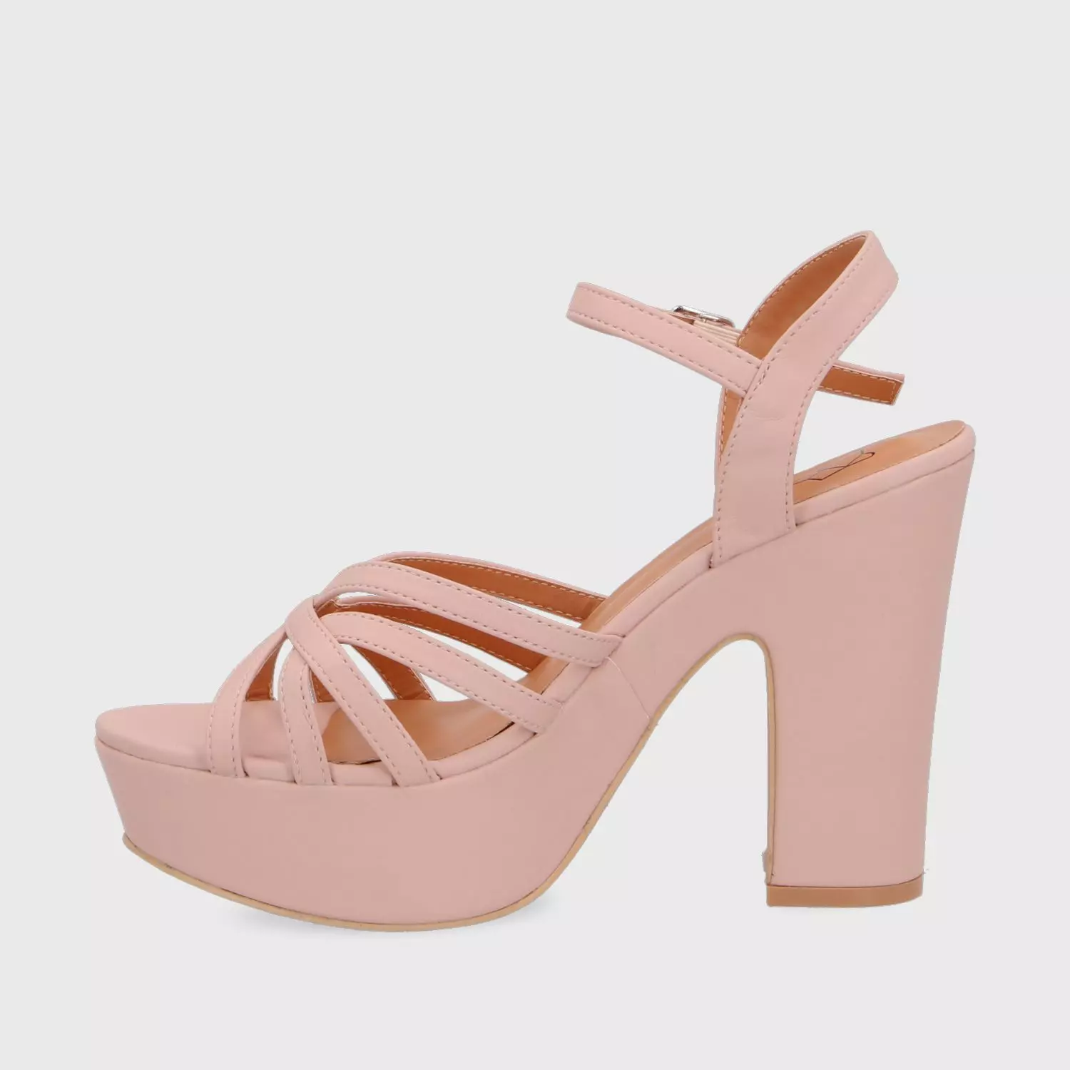 Sandalia Taco Rosada Mujer 86131 Gotta-3