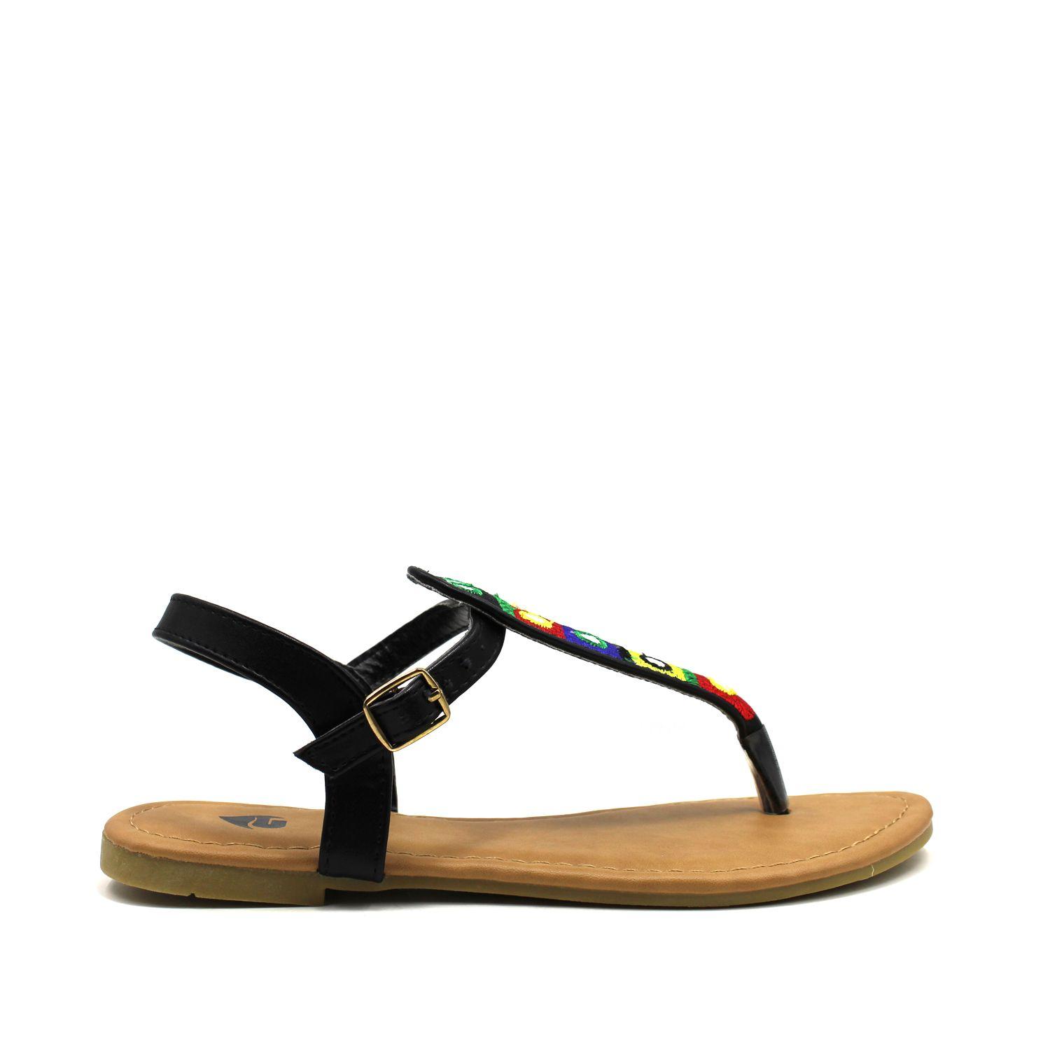Sandalia  Negra Mujer 85035 Gotta-0