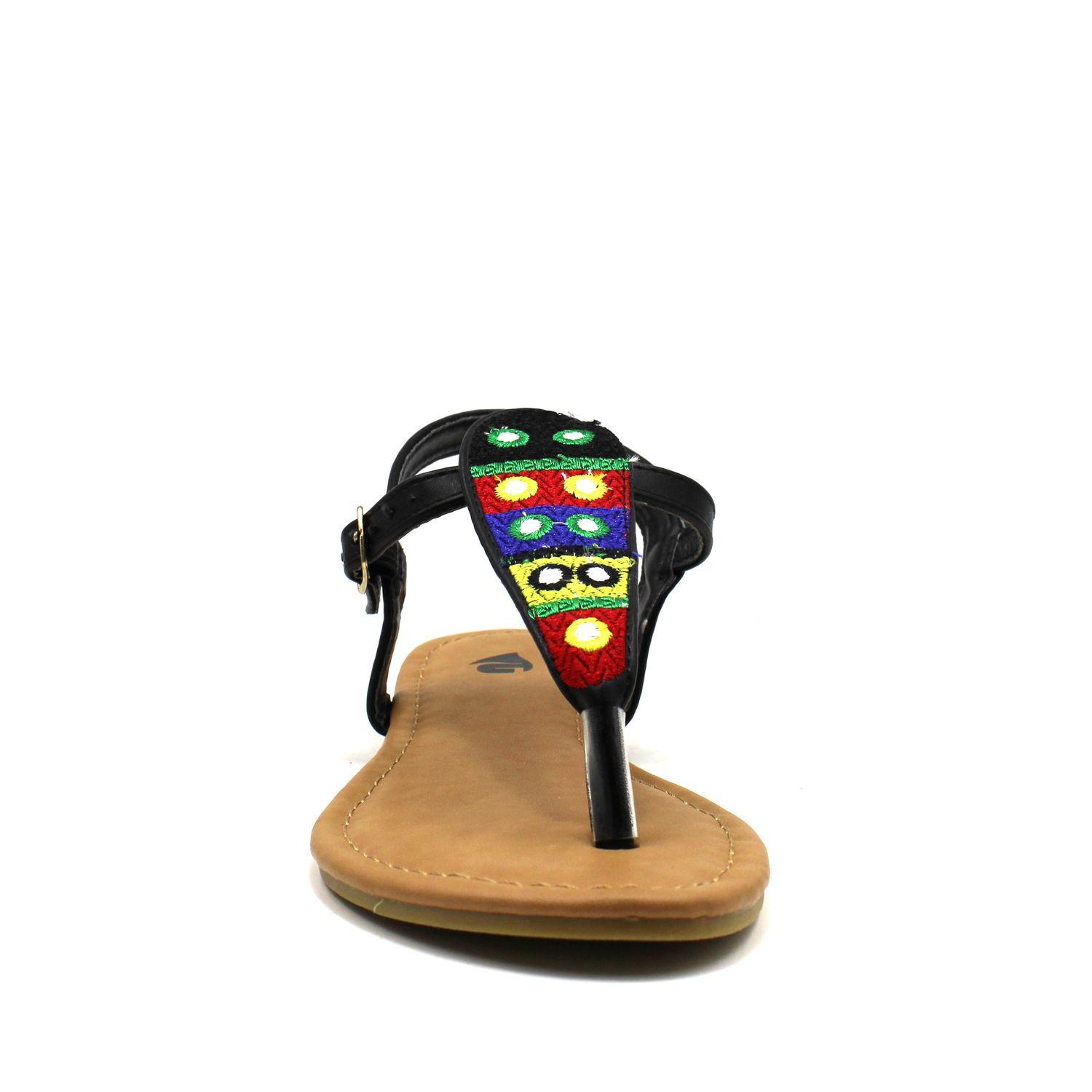 Sandalia  Negra Mujer 85035 Gotta-2