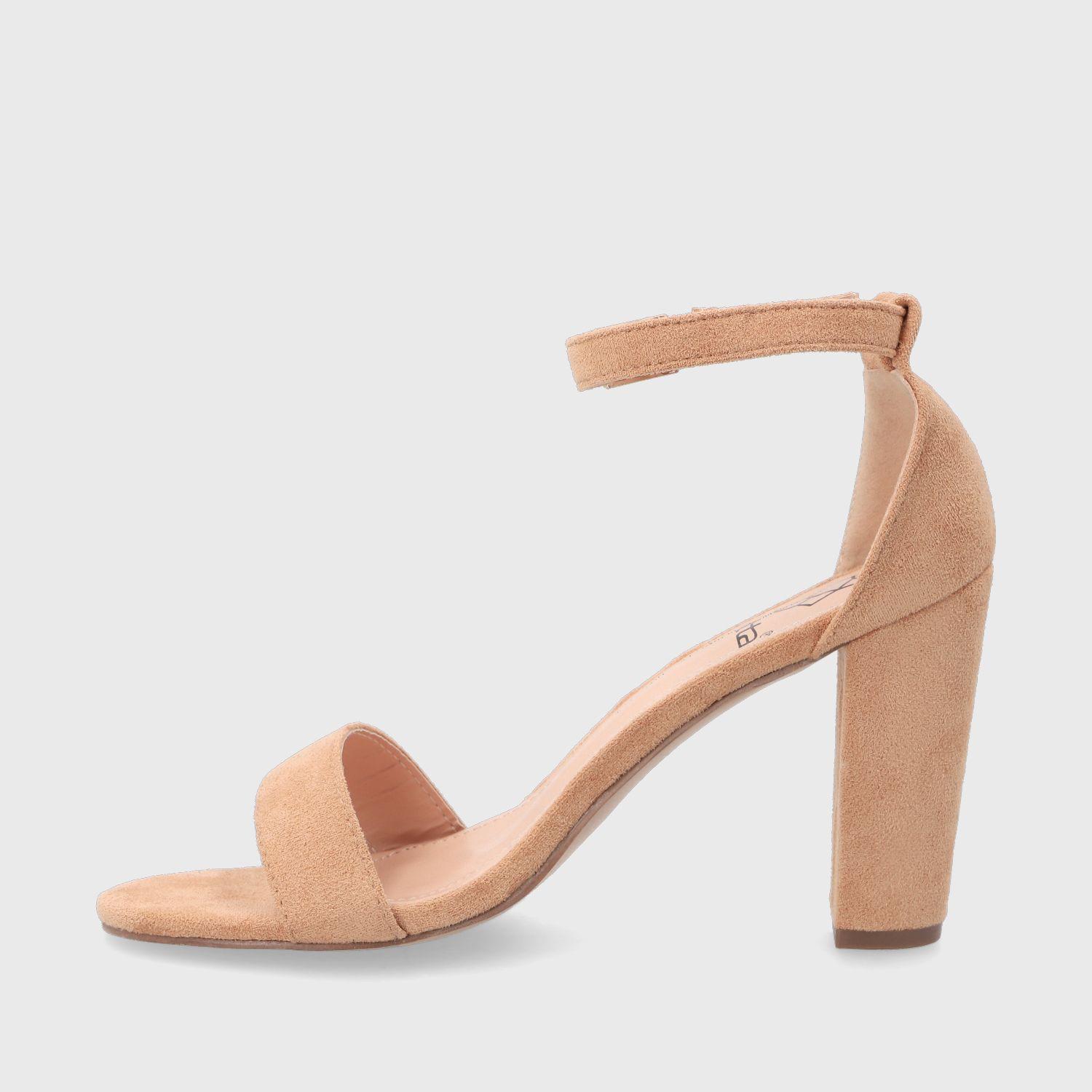 Sandalia Taco Camel Mujer 86123 Gotta-3