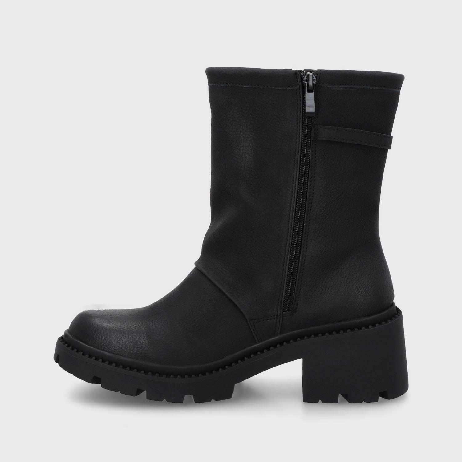 Botin Taco Negro Mujer 45747 Gotta-6