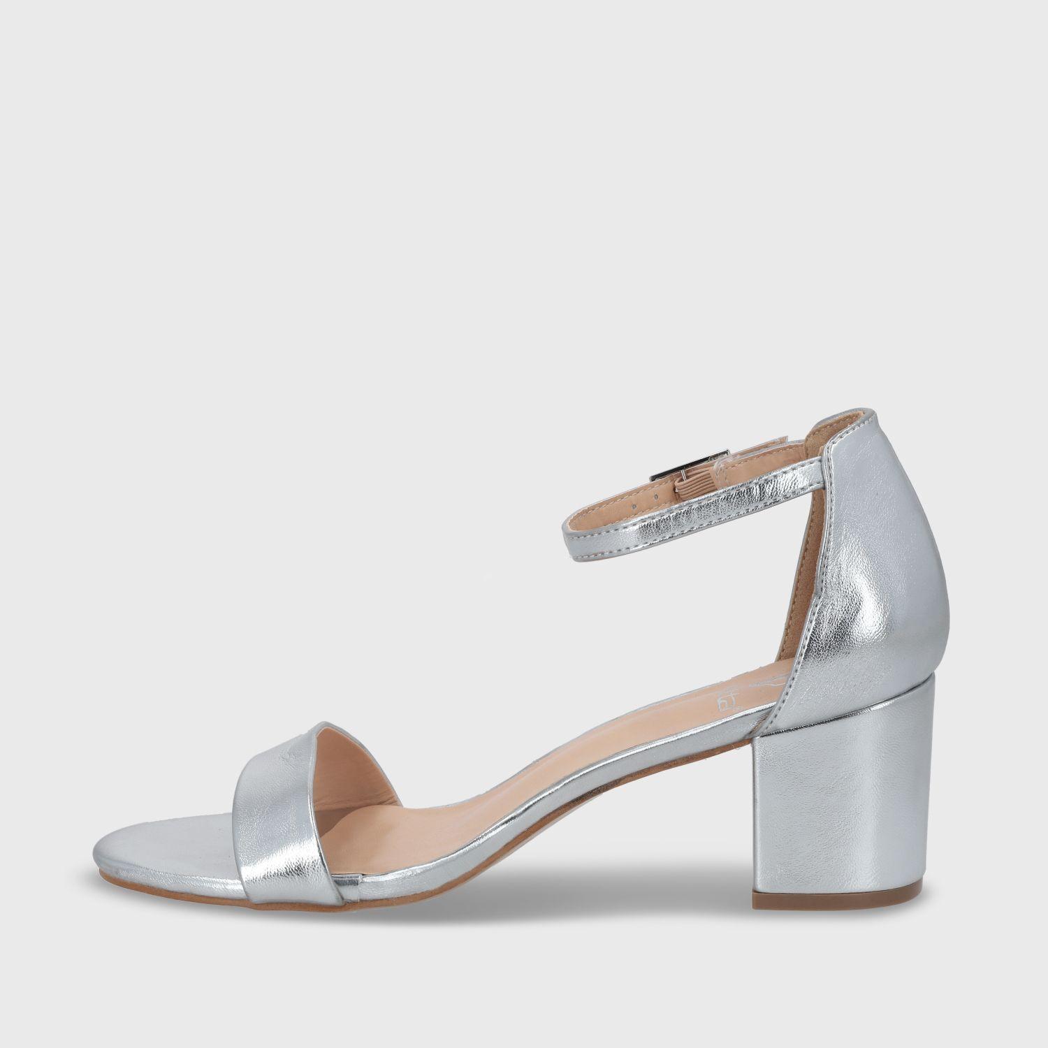 Sandalia Plateada Mujer C6161 Gotta-3