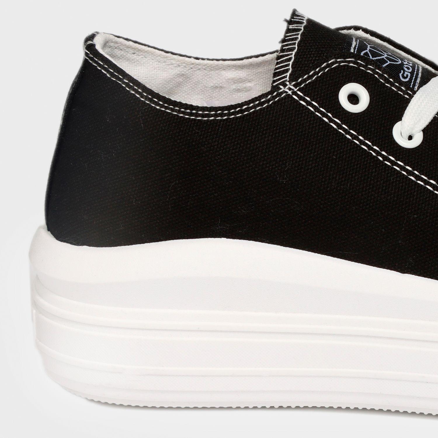 Zapatilla Negra Mujer 15960 Gotta-5