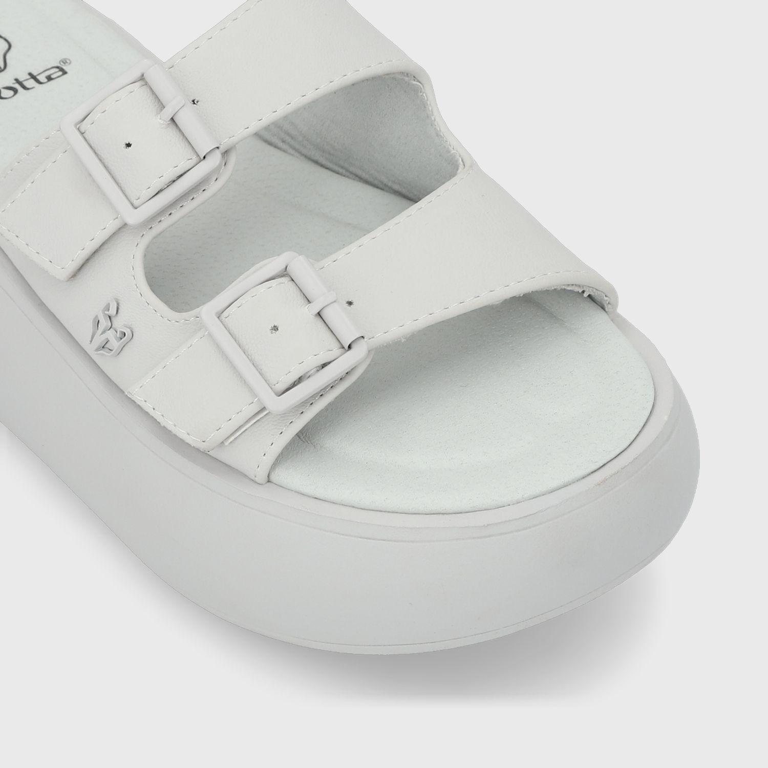 Sandalia Plataforma Blanca Mujer 43034 Gotta-5