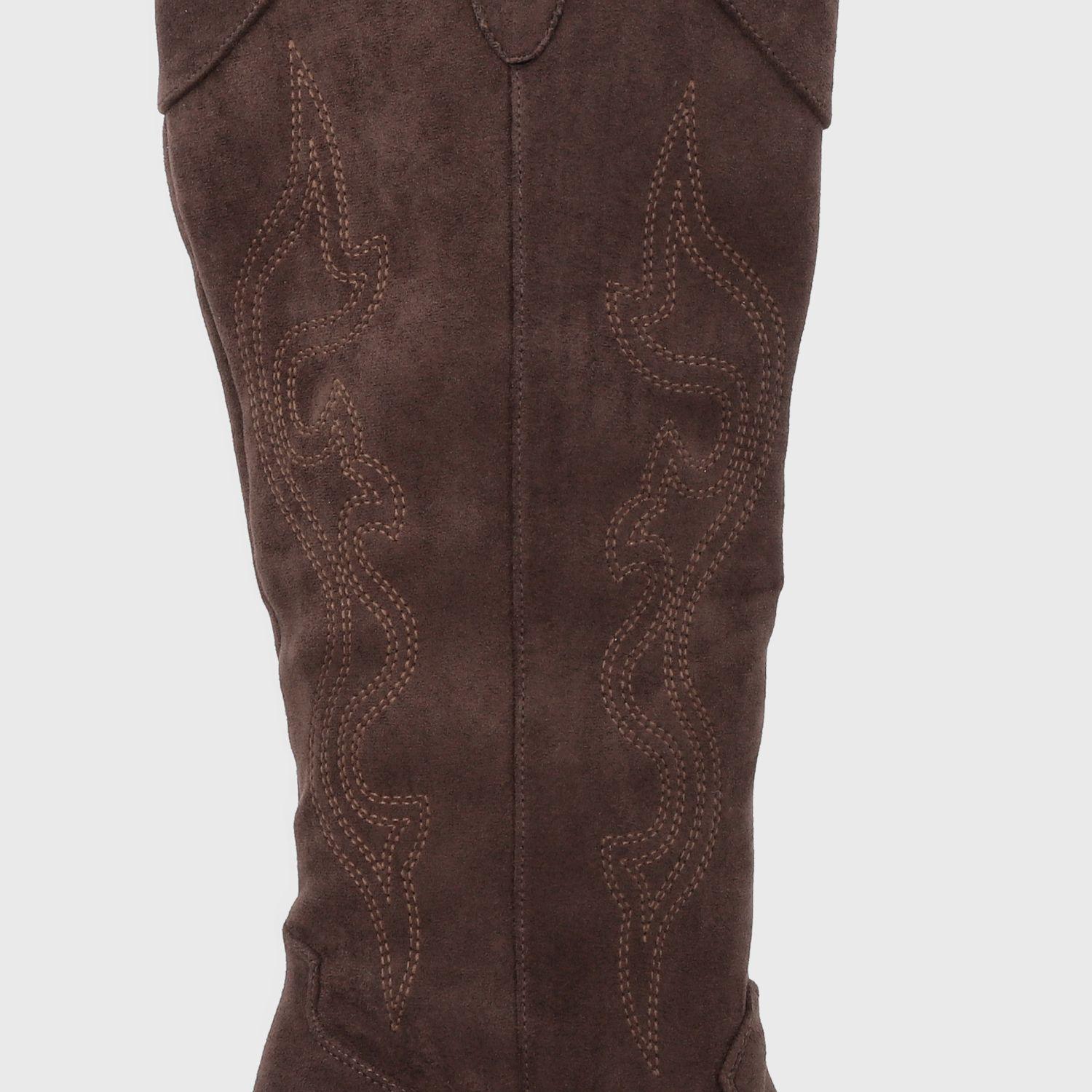 Bota Taco Café Mujer 53782 Gotta-5