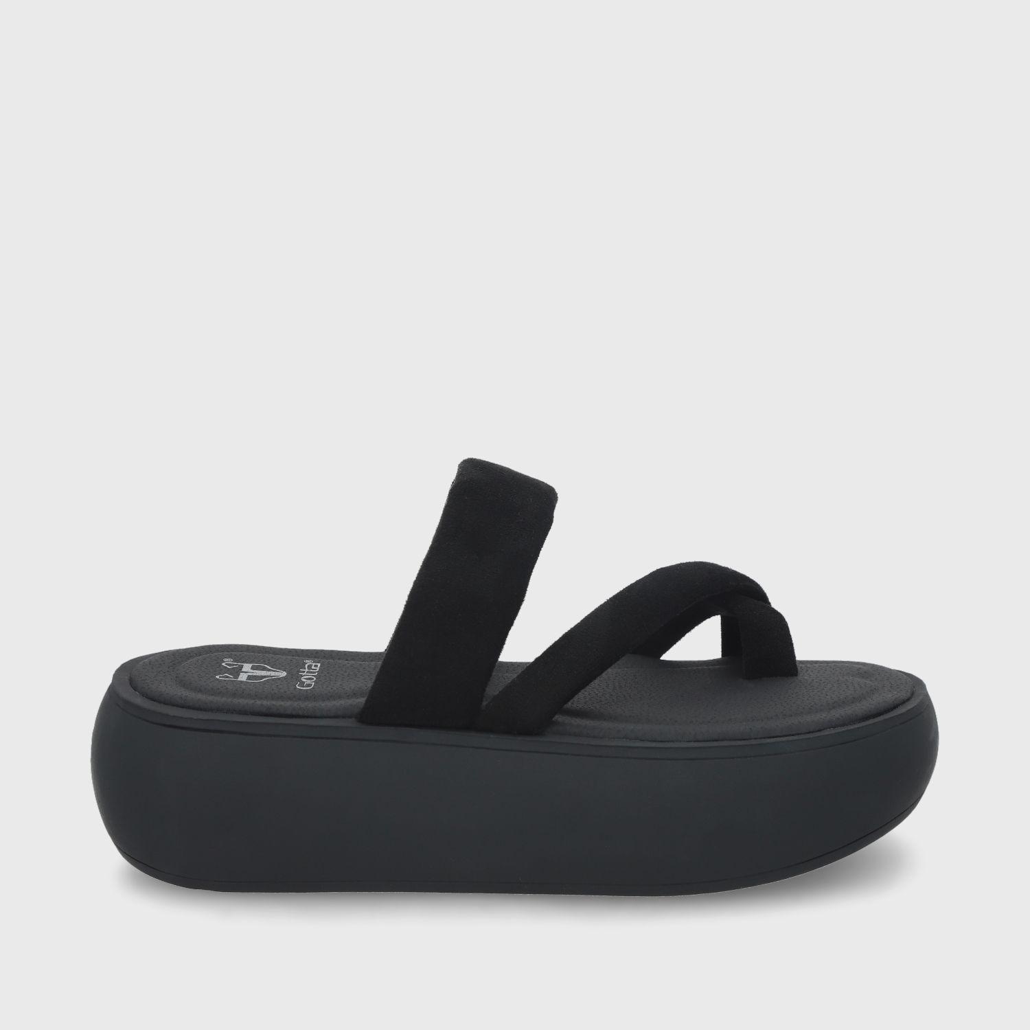 Sandalia Negra  Mujer 43031 Gotta-0