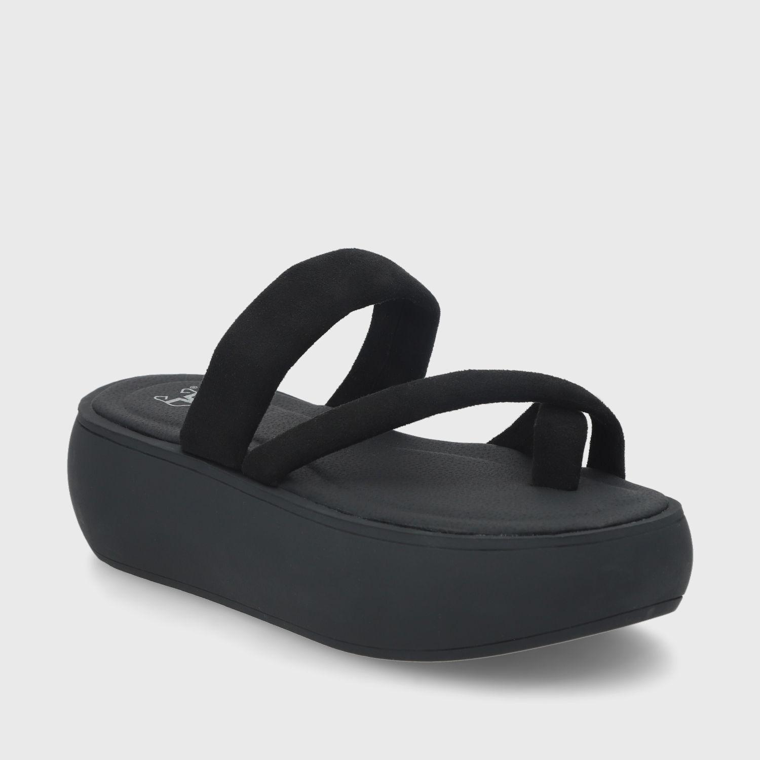 Sandalia Negra  Mujer 43031 Gotta-1