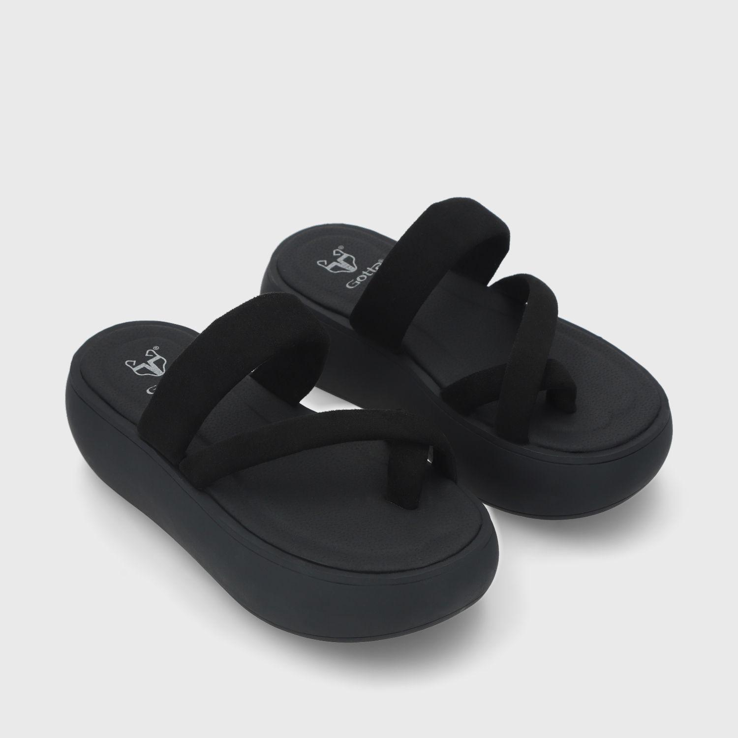 Sandalia Negra  Mujer 43031 Gotta-2