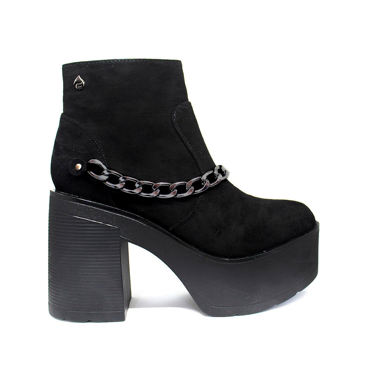 Botín Negro Mujer 15033 Gotta-0