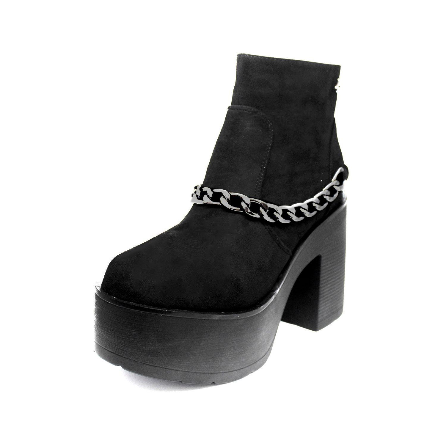 Botín Negro Mujer 15033 Gotta-3