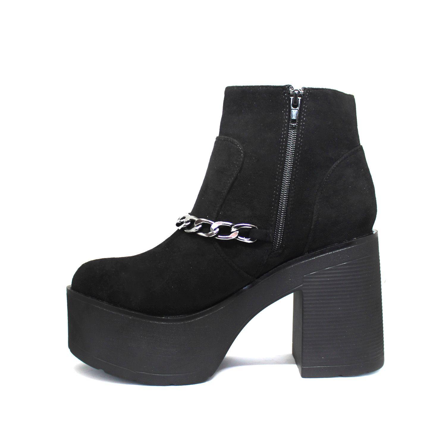 Botín Negro Mujer 15033 Gotta-4