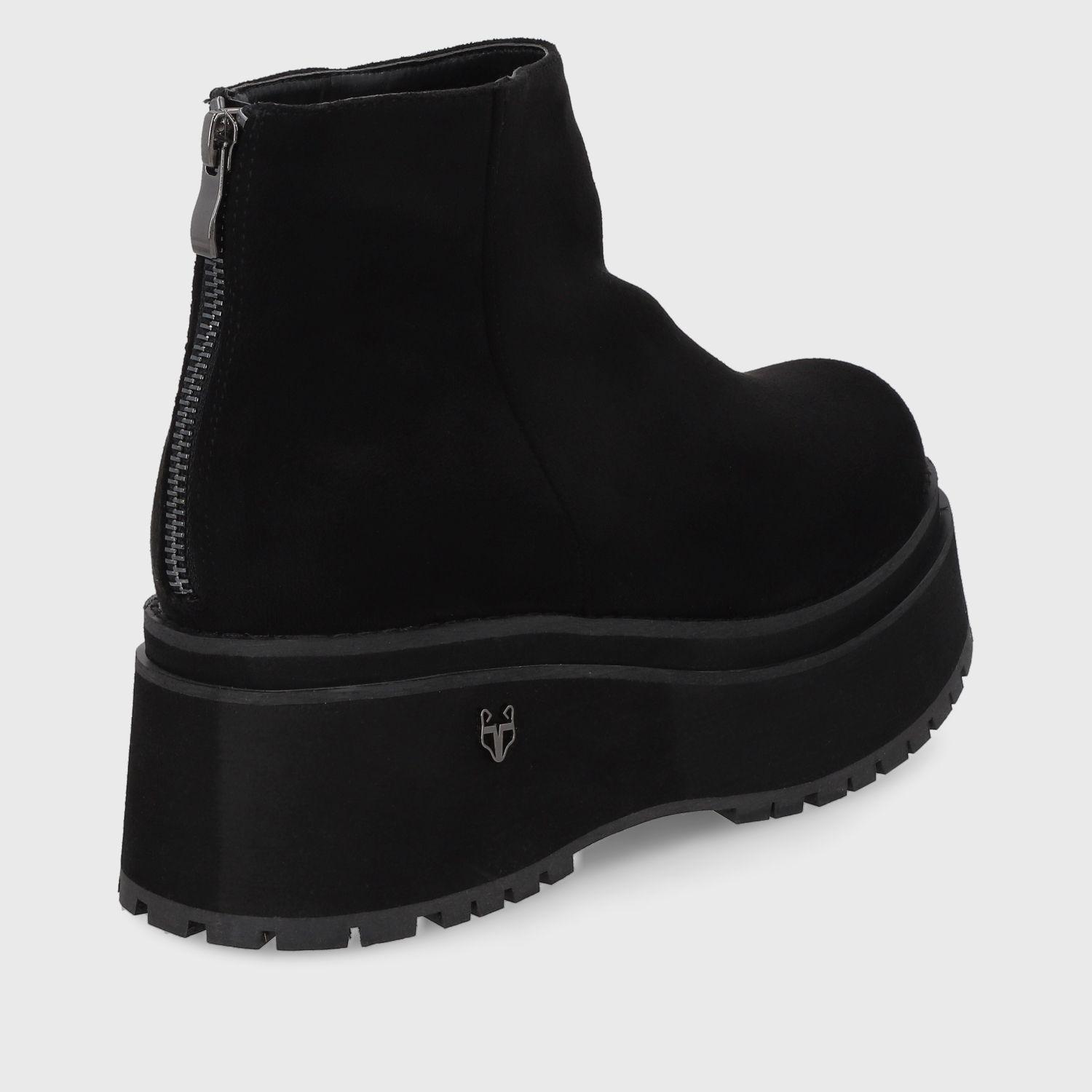 Botín Negro Mujer 15091 Gotta-4
