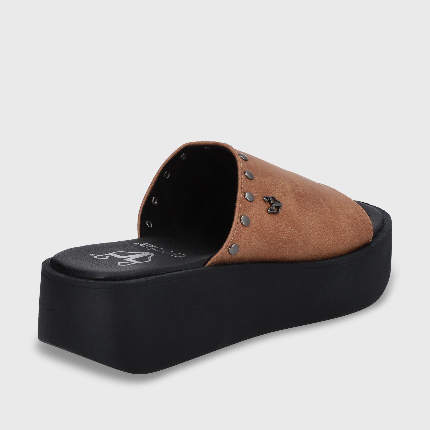 Sandalia Plataforma Beige Mujer 53730 Gotta-4