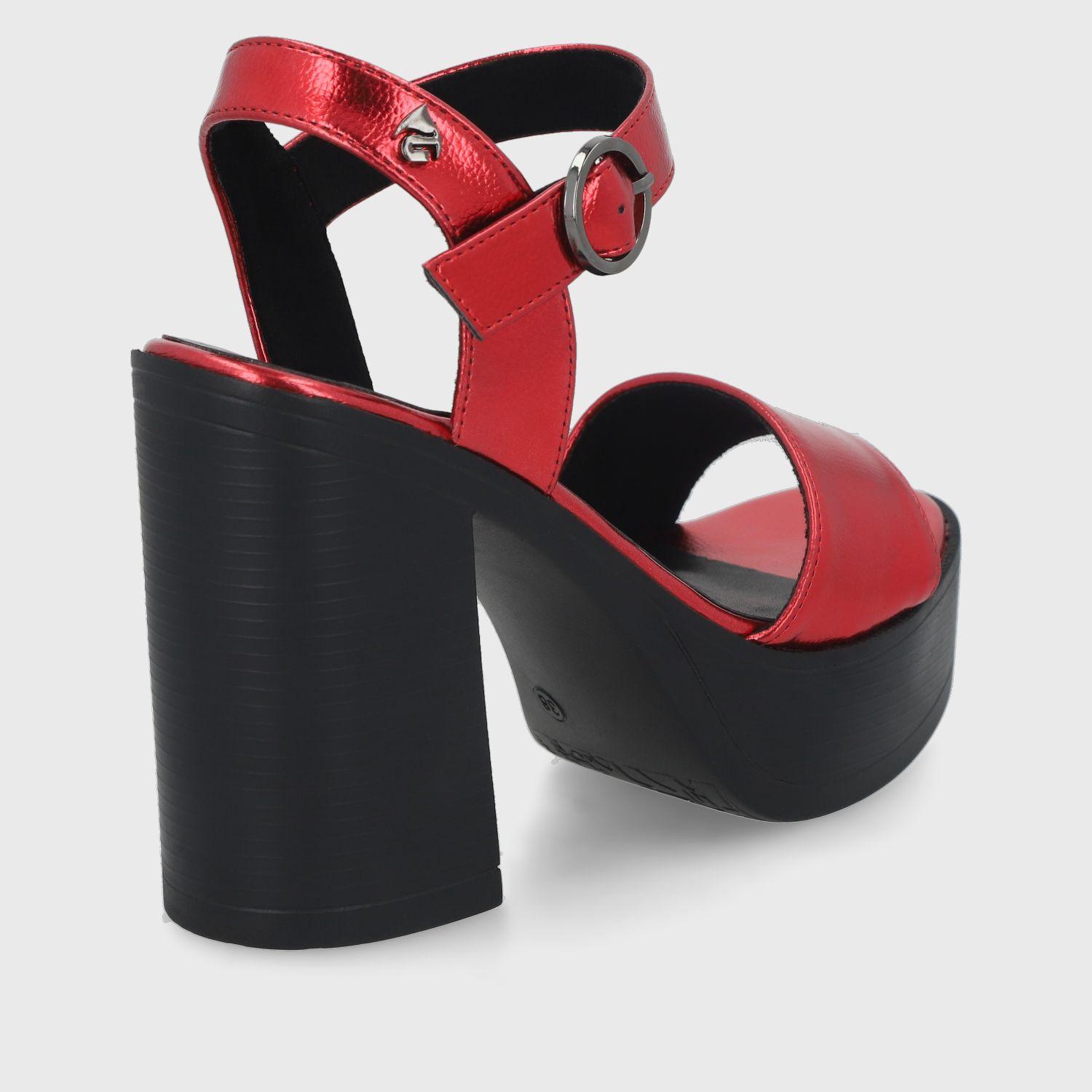 Sandalia Roja  Mujer 45961 Gotta-4